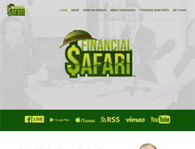 Tablet Screenshot of financialsafari.com